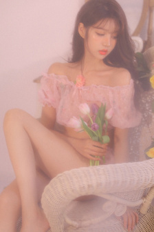 无痕冰丝美女